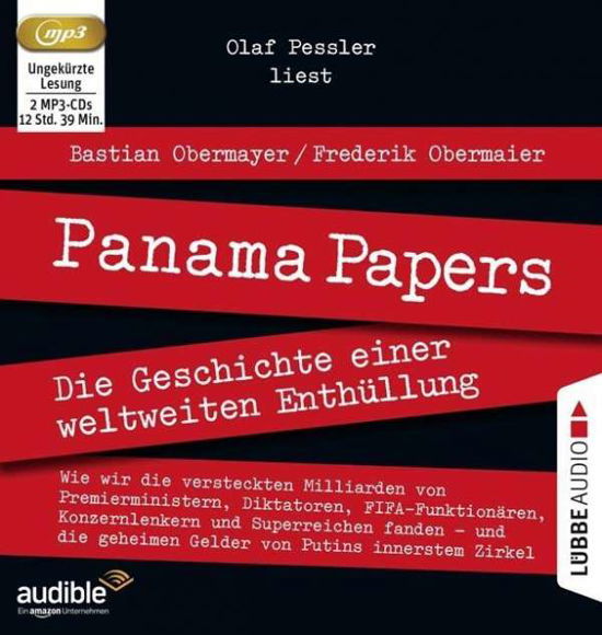 Cover for Obermayer · Panama Papers,2 MP3-CDs (Buch)