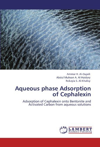 Cover for Rokayia S. Al-khalisy · Aqueous Phase Adsorption of Cephalexin: Adsorption of Cephalexin  Onto Bentonite and Activated Carbon from Aqueous Solutions (Paperback Book) (2011)