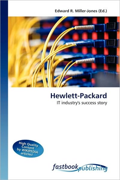 Cover for Edward R Miller-jones · Hewlett-Packard (Bok) (2010)