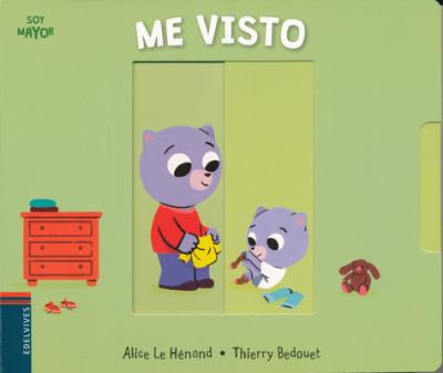 Cover for Alice Le Hénand · Me Visto (Board book) (2019)