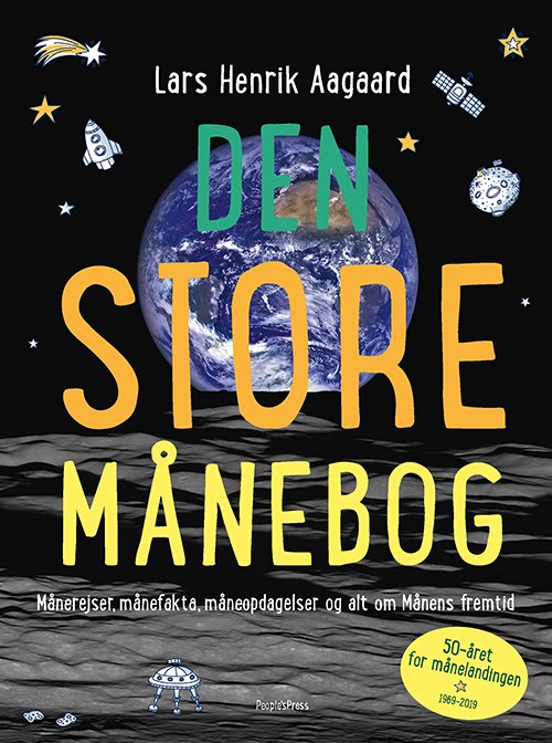 Cover for Lars Henrik Aagaard · Den store Månebog (Gebundesens Buch) [1. Ausgabe] (2019)