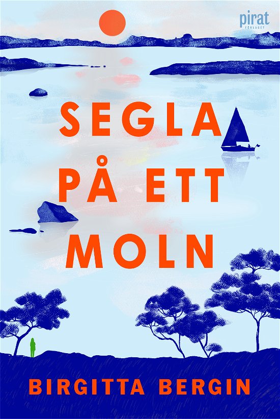 Cover for Birgitta Bergin · Segla på ett moln (Paperback Book) (2024)