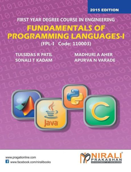 Cover for T R Patil · Fundamentals of Programming Languages - I (Paperback Book) (2013)