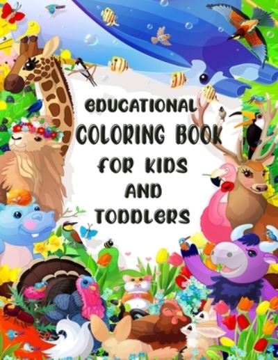 Cover for Khb Design Publications · Educational Coloring Book for Kids and Toddlers (Paperback Book) (2021)