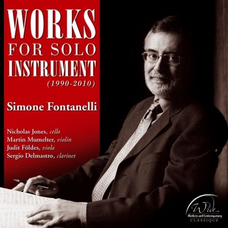 Cover for Fontanelli Simone · Works For Solo Instrument (CD)