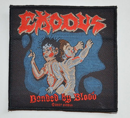 Patch Bonded By Blood (9,4 x 9,6 cm) - Exodus - Marchandise - Value Merch - 0200000079369 - 21 septembre 2019