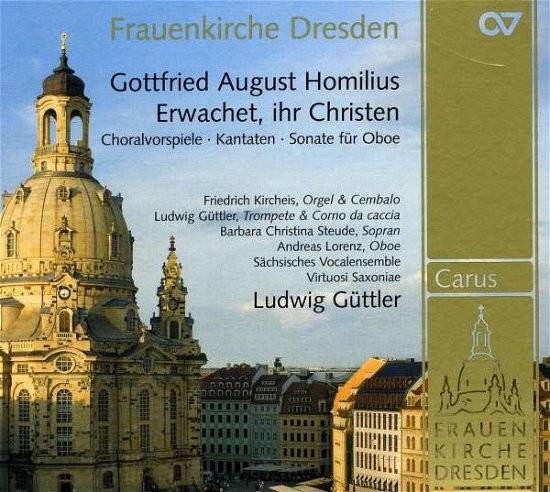 Cover for Gottfried Homilius · Choralvorspiele 1 (CD) (2010)