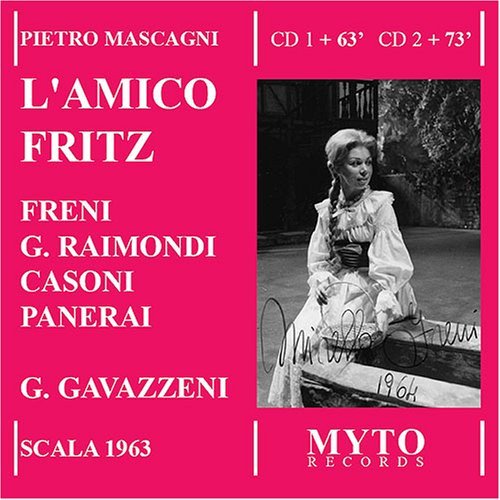 Cover for P. Mascagni · L'amico Fritz:milano 1963 (CD) (2006)