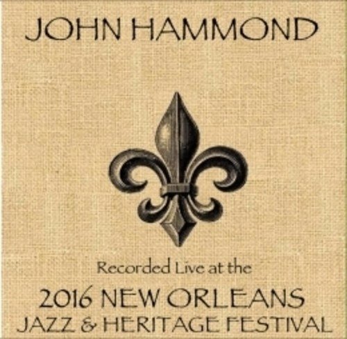 Cover for John Hammond · Live at Jazzfest 2016 (CD) (2016)