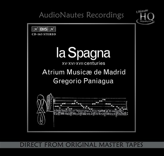 Cover for Gregorio Paniagua &amp; Atrium Musicae de Madrid · La Spagna (CD) (2016)