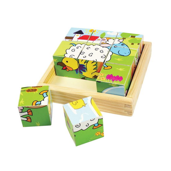 Cover for Boerderijdieren Blokpuzzel (Toys)