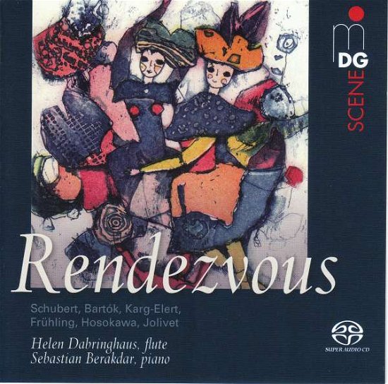 Helen Dabringhaus / Sebastian Berakdar · Rendezvous - Works For Flute & Piano (CD) (2017)