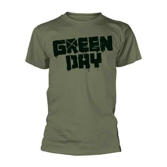 Cover for Green Day · Logo - 21st Century Breakdown (Green) (Bekleidung) [size XXL] [Green edition] (2021)