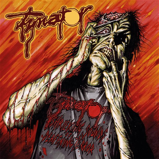 Cover for Tynator · Shrieking Sounds of Deafening Terror (Red Vinyl 2lp) (LP) (2023)