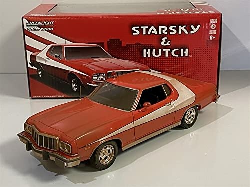 Cover for Greenlight Collectibles  124 Starsky and Hutch  Ford Gran Torino Weathered   Toys (MERCH)