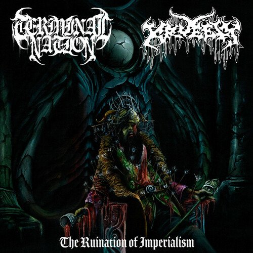 Terminal Nation / Kruelty · The Ruination of Imperialism (LP) (2022)