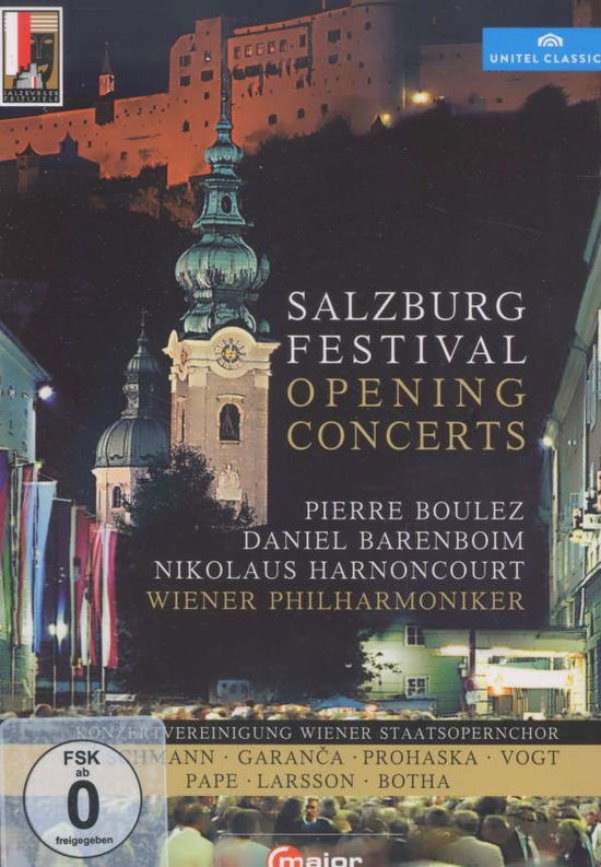 Cover for Bartok / Boulez / Wiener Philharmoniker · Salzburg Festival: Opening Concerts (DVD) [Box set] (2013)