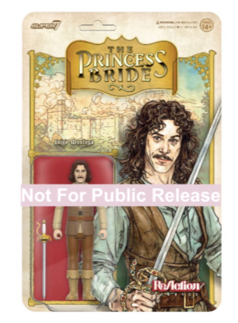 The Princess Bride Reaction W1 - Inigo Montoya - The Princess Bride - Produtos - SUPER 7 - 0840049825369 - 14 de junho de 2023