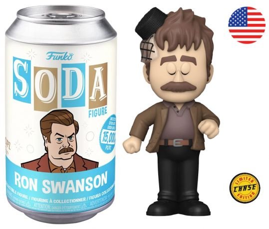 Cover for Funko Vinyl Soda: · Parks and Recreation - Ron Swanson (Styles May Var (Funko POP!) (2023)