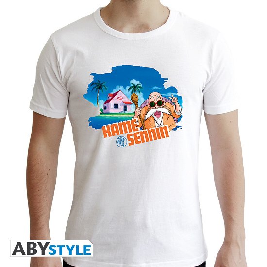 Cover for Abystyle · Dragon Ball - Kame Sennin Tshirt - Herren - Weiß (Toys) (2020)