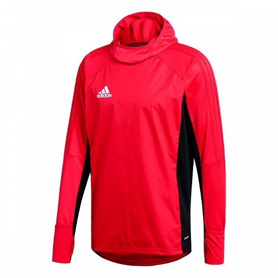 Cover for Adidas Tiro 17 Warm Top Large ScarletWhite Sportswear (CLOTHES)