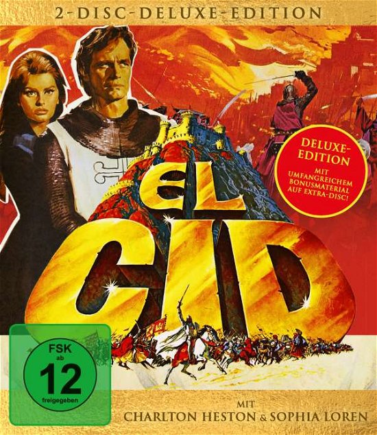 El Cid-2disc Deluxe Edition - Heston,charlton / Loren,sophia / Vallone,raf/+ - Filmes - SPIRIT MEDIA - 4250148714369 - 23 de fevereiro de 2018