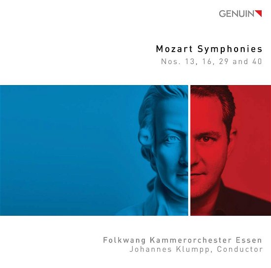 Cover for Folkwang Ko / Klumpp · Wolfgang Amadeus Mozart: Symphonies Nos. 13. 16. 29 And 40 (CD) (2019)
