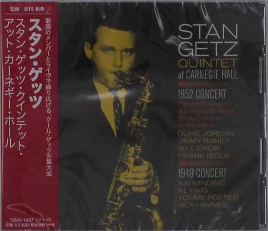 Cover for Stan Getz · Stan Getz Quintet At Carnegie Hall (CD) [Japan Import edition] (2020)