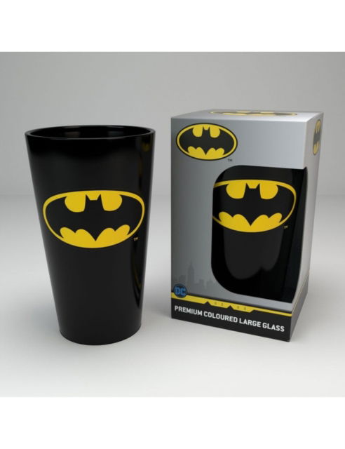 Cover for Batman · Batman Symbol Large Coloured Glass (Glassware)