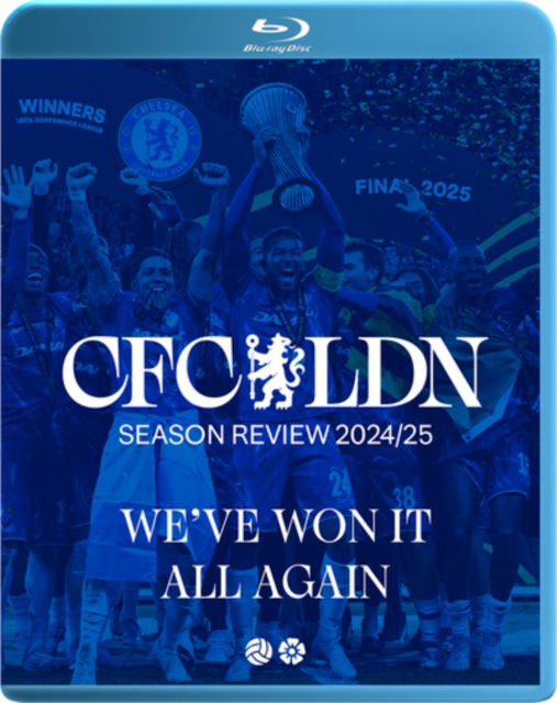 Cover for Chelsea Fc Season Review 202425 Bluray · Chelsea Fc Season Review 2024/25 (Blu-ray) (2025)