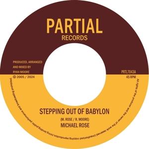 Cover for Michael Rose · Stepping Out Of Babylon (7&quot;) (2024)