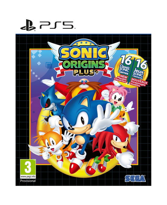 Cover for Sega Games · Sonic Origins Plus (SPILL)