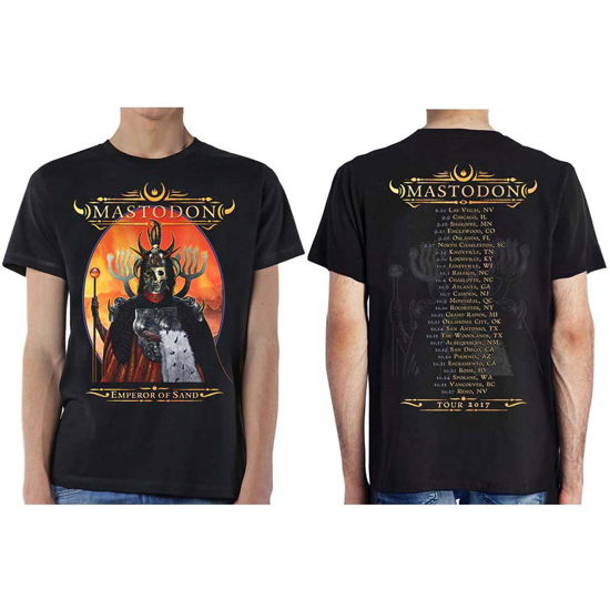 Cover for Mastodon · Mastodon Unisex T-Shirt: Emperor of Sand Autumn 2017 (Ex Tour) (T-shirt) [size M] [Black - Unisex edition]