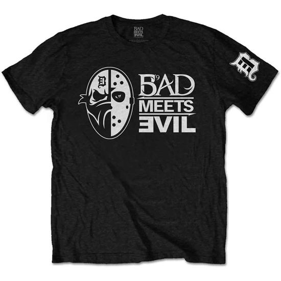 Bad Meets Evil Unisex T-Shirt: Masks - Bad Meets Evil - Gadżety -  - 5056170675369 - 