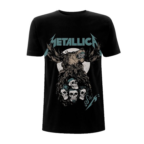 Cover for Metallica · S&amp;m2 Skulls (T-shirt) [size S] [Black edition] (2020)