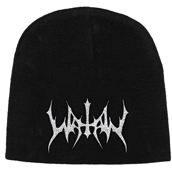 Watain Unisex Beanie Hat: Logo - Watain - Produtos - RAZAMATAZ - 5056365705369 - 18 de dezembro de 2020