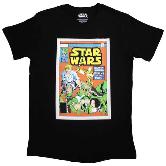 Star Wars Unisex T-Shirt: Luke & Leia Comic Cover - Star Wars - Fanituote -  - 5056737227369 - 