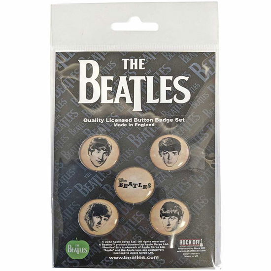 The Beatles Button Badge Pack: She Loves You Vintage - The Beatles - Koopwaar -  - 5056737230369 - 
