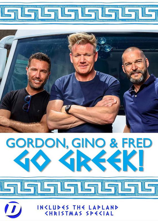 Cover for Gordon Gino  Fred Road Trip S3 · Gordon. Gino &amp; Fred Go Greek! (DVD) (2021)