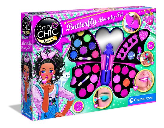 Cover for Crazy Chic · Butterfly beauty set 3 in 1 (Spielzeug) (2023)