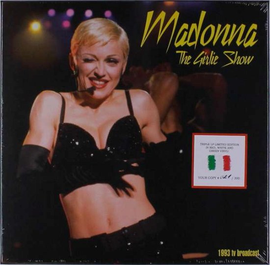 Cover for Madonna · The Girlie Show: 1993 TV Broadcast (3lp Coloured Vinyl) (LP) [Coloured edition] (2018)