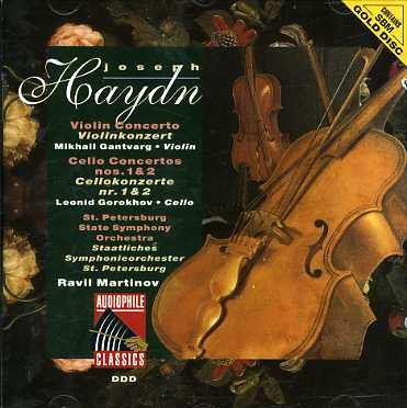 Cover for Haydn / Gantvarg / St Petersburg Sym Orch · Haydn: Vln Cto / Clo Ctos Nos 1 &amp; 2 (CD) (2013)
