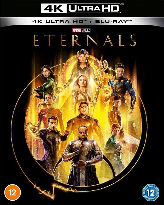 Cover for Eternals (4K Blu-ray) · Eternals (4K Ultra HD) (2022)