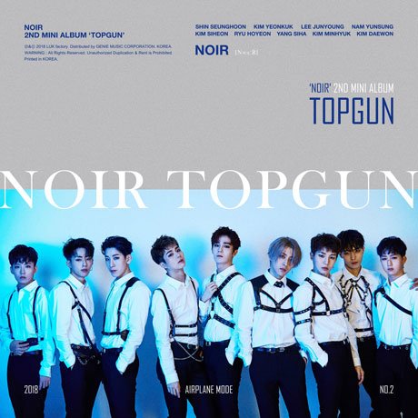 Cover for Noir · Topgun (CD) (2018)