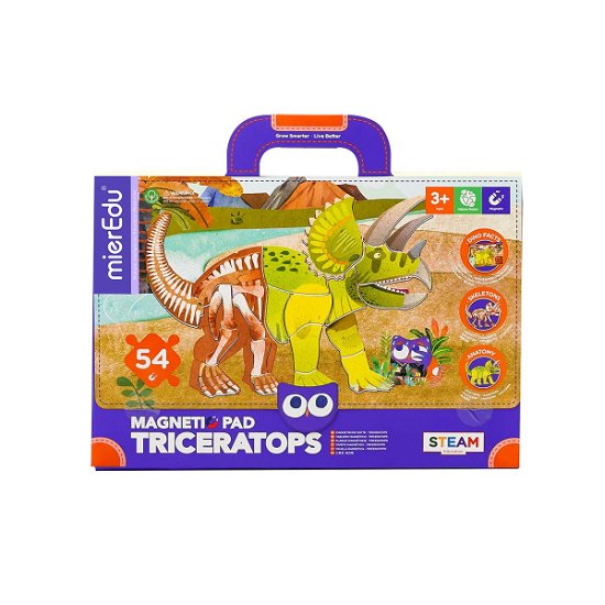 Cover for Mieredu · Magnetic Pad - Triceratops - (me0545) (Toys)