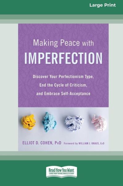 Cover for Elliot D Cohen · Making Peace with Imperfection (Paperback Book) (2020)