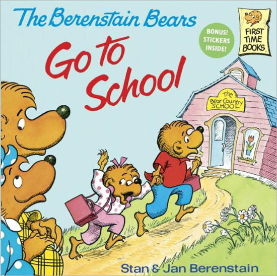 The Berenstain Bears Go to School - First Time Books (R) - Stan Berenstain - Livres - Random House USA Inc - 9780394837369 - 12 juillet 1978