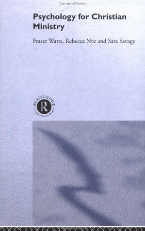 Cover for Rebecca Nye · Psychology for Christian Ministry (Hardcover Book) (2001)