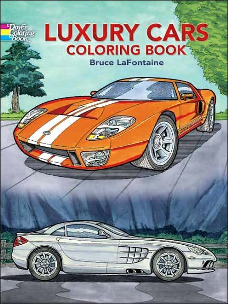 Cover for Bruce Lafontaine · Luxury Cars Coloring Book - Dover History Coloring Book (Paperback Book) (2005)
