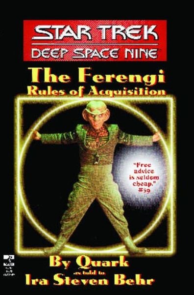 Cover for Ira Steven Behr · The Star Trek: Deep Space Nine: the Ferengi Rules of Acquisition (Taschenbuch) [First edition] (1995)